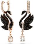 Swarovski Lenyűgöző 2 az 1-ben hattyú fülbevaló kristályokkal Iconic Swan 5678047