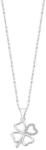 Lotus Silver Játékos ezüst nyaklánc színtiszta cirkónium kövekkel négylevelű lóhere LP3305-1/1