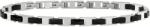 Breil Stílusos férfi karkötő Ceramic Brick TJ3454