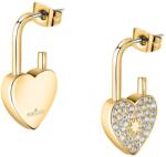 Morellato Romantikus aranyozott fülbevaló kristályokkal 4G Logo Boule SABG27 - vivantis