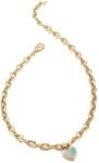 Guess Tömör aranyozott nyaklánc Lovely Guess JUBN03033JWYGTQT/U