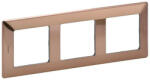 Legrand 754163 Valena Life 3-as keret, réz dekor (754163)