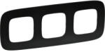 Legrand 754403 Valena Allure 3-as keret, matt fekete (754403)