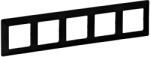 Legrand 754255 Valena Life 5-ös keret, fekete (754255)