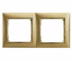 Legrand 770302 Valena 2-es keret, tetszőleges matt arany (770302)
