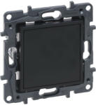 Legrand Niloé Step vakfedél, fekete, LEG863500 (863500)