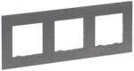 Legrand Niloé Step csiszolt szürke keret 3-as (863993) (863993)