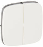 Legrand Valena Allure kettős kapcsoló burkolat, fehér - 755025 (755025)