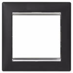 Legrand 770391 Valena fekete / ezüst, 1-es keret, keret (770391)