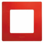 Legrand Niloé 1-es keret piros - 665021 (665021)
