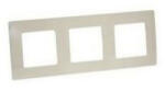 Legrand 665013 Niloé bézs 3-as keret (665013)