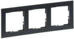 Legrand Suno 3-as keret, sötét szürke - 721553 (721553)