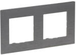 Legrand Niloé Step csiszolt szürke keret 2-es (863992) (863992)