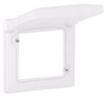 Legrand Valena Life keret 1-es, IP44 csapófedéllel fehér (754021) (754021)