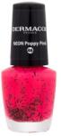 Dermacol Neon lac de unghii 5 ml pentru femei 46 Poppy Pink