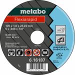 Metabo Flexiarapid Vágókorong Inox 125x1, 0x22, 23mm TF 41 616187000 (616187000)