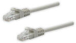Neutralle Cablu LAN de rețea UTP patchcord, Cat. 5e, RJ45 tată - RJ45 tată, 2 m, neecranat, gri, cupru pur, economic