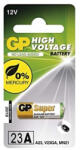 GP Batteries Alkáli elem, 23A, 23AF, V23GA, MN21, 12V, GP, buborékcsomagolás, 1 db, 1 db