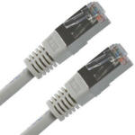 Neutralle Cablu LAN de rețea FTP patchcord, Cat. 5e, RJ45 tată - RJ45 tată, 0, 5 m, ecranat, gri, economic