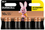  Alkáli elemek, AA (LR6), AA, 1, 5V, Duracell, buborékcsomagolás, 8-as csomag, 42303, Basic