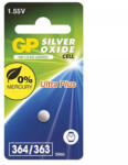 GP Batteries Óraelem, gombelem, 364F, SR60, SR621, V364, 1, 55V, GP, buborékcsomagolás, 1 db-os kiszerelés