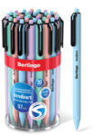 Berlingo Berlingo, golyóstoll, kék, 30db, 0.7mm, Instinct