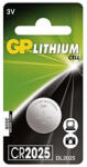 GP Batteries GP eldobható lítium akkumulátor CR2025, 1 db-os kiszerelésben