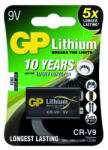 GP Batteries Lítium akkumulátor, CR-V9, CR-V9, 9V, GP, buborékcsomagolás, 1 db, buborékcsomagolás