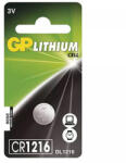 GP Batteries GP eldobható lítium akkumulátor CR1216, 1 darabos kiszerelésben