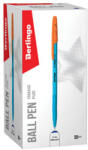 Berlingo Berlingo, golyóstoll, kék, 50db, 0.7mm, Tribase fuze
