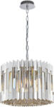 MILAGRO Prémium fém-kristály függőlámpa króm Milagro Ritz Chrome (ML0394) 7xE14 (ML0394)