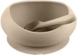 Zopa Tál emelt peremmel és tapadókoronggal Sand Beige