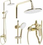 Rea Coloana de dus cu baterie monocomanda auriu Rea Salton (5902557392087)