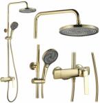 Rea Coloana de dus cu baterie monocomanda auriu Rea Rebel (5902557390847)