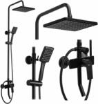 Rea Coloana de dus cu baterie monocomanda negru Rea Maximus (5902557392100)