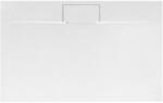 Rea Cadita dus dreptunghiulara alb Rea Bazalt Long 80x100 cm (5902557387595)