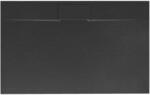 Rea Cadita dus dreptunghiulara negru Rea Bazalt Long 80x100 cm (5902557387649)