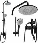 Rea Coloana de dus cu baterie monocomanda negru Rea Verso (5902557385836)
