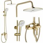 Rea Coloana de dus cu baterie monocomanda auriu periat Rea Argus (5902557393138)