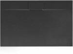 Rea Cadita dus dreptunghiulara negru Rea Bazalt Long 90x120 cm (5902557387625)