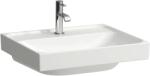 Laufen MEDA Mosdó, 55 cm, túlfolyónyílás nélkül, egy csaplyukkal, Matt Fehér H8101127571111 (H8101127571111)