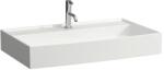 Laufen Kartell LAUFEN Mosdó, túlfolyónyílás nélkül, egy csaplyukkal, Fehér LCC bevonattal H8103364001111 (H8103364001111)