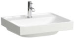 Laufen MEDA Mosdó, 55 cm, csiszolt alsó felülettel, túlfolyónyílás nélkül, egy csaplyukkal, Fehér LCC bevonattal H8161124001111 (H8161124001111)