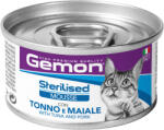 Gemon Cat Adult Sterilised Mousse with Tuna & Pork (24 x 85 g) 2.2 kg
