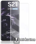  SAMSUNG Galaxy S21 Ultra 5G (SM-G998), Full Glue UV Liquid üvegfólia, 0.3mm, 9H, UV lámpa, Teljes