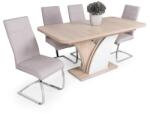  Enzo asztal Molly székkel - 4 személyes étkezőgarnitúra - agorabutor - 161 920 Ft