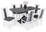  Elis asztal Félix székkel - 6 személyes étkezőgarnitúra