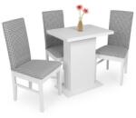  Kira asztal Dolly székkel - 3 személyes étkezőgarnitúra