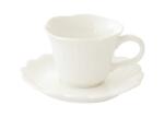 Easy Life Porcelán kávéscsésze szett - 110ml - Fleuri white