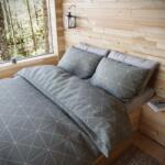 4-Home Lenjerie de pat din vâscoză Qualitytex WoodyArthur gri , 140 x 220 cm, 70 x 90 cm, 140 x 220 cm, 70 x 90 cm Lenjerie de pat